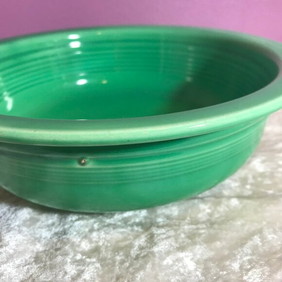 Fiestaware Other - RARE Retro Fiestaware Original Green Nappy Serving Bowl 8 1/2" Vintage Laughlin
